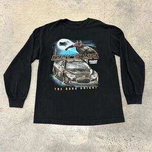 Vintage Nascar Batman Shirt “The Dark Knight” Dale Earnhardtt Jr. Mens Small